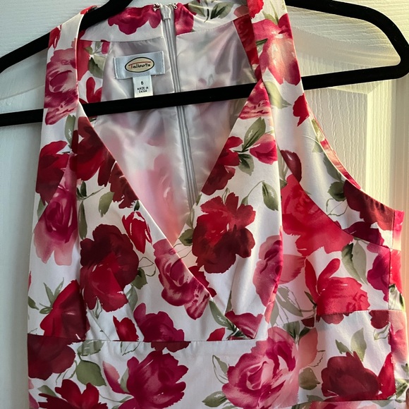 Talbots Floral Midi Dress Size 6 - Picture 5 of 7